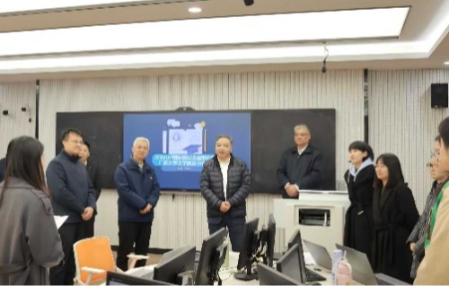 校长肖建庄带队到jdb电子官网调研指导工作